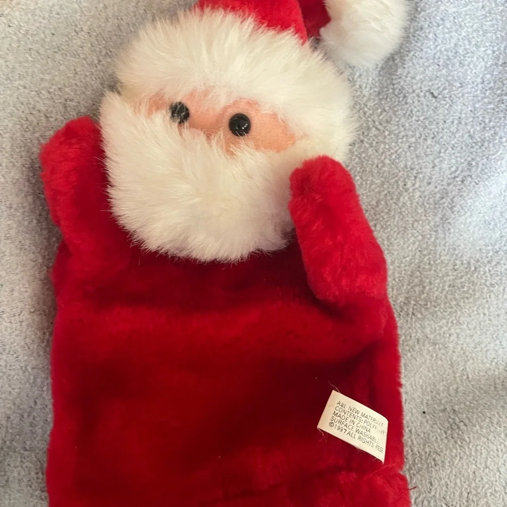 International Silver Company 1997 Santa Puppet - Golf Club Cove